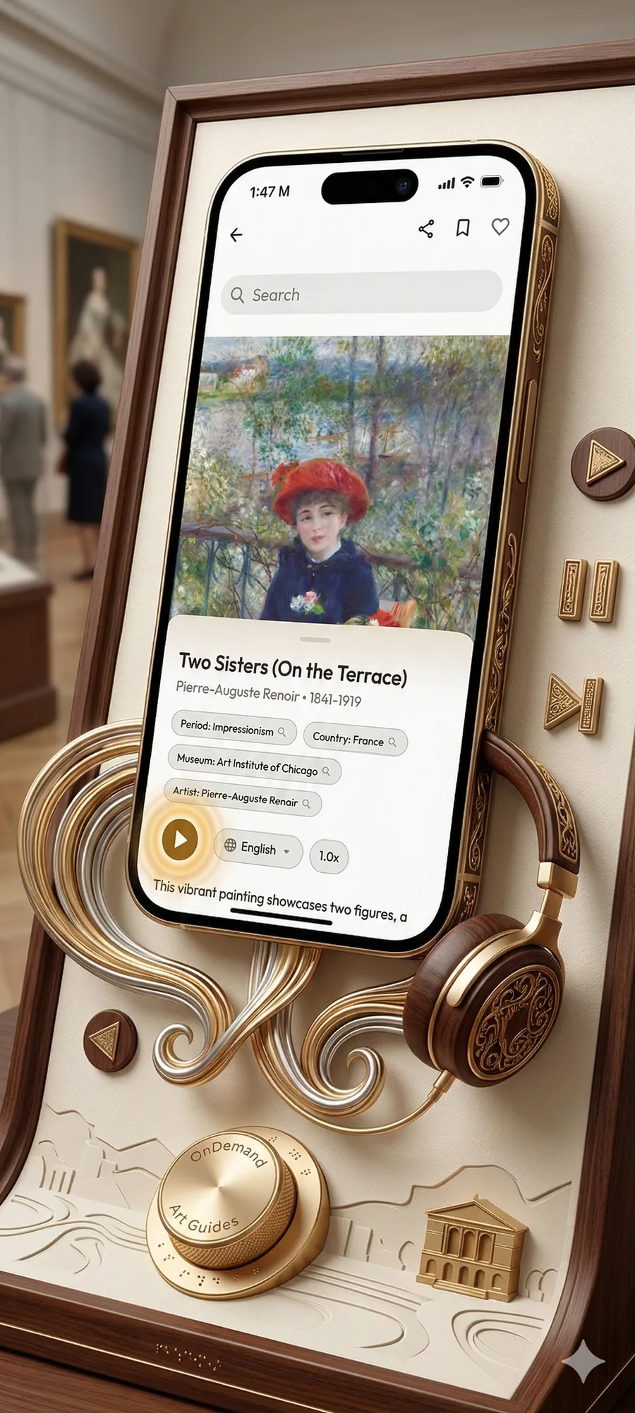 Listen to artwork stories